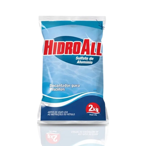 Sulfato De Alumínio Decantador Para Piscinas 2kg Hidroall