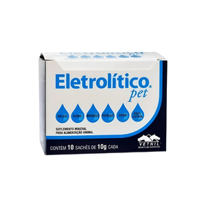 Eletrolítico Pet Caixa Com 10 Sachês De 10g - Vetnil