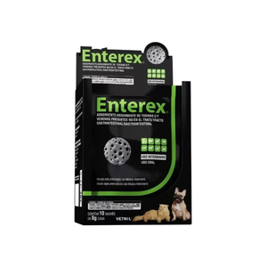 Vetnil Enterex Carvão Ativado Pack 10 Sachês 8g