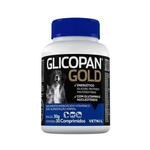 Glicopan Gold 30 Comprimidos Suplemento Vitaminico Vetnil