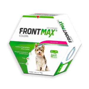Vetoquinol Frontmax Coleira Antipulgas Carrapatos Cães Até 4kg 38cm