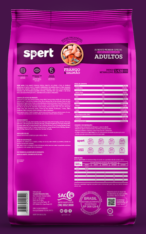 Spert Gatos Premium Especial Adultos Frango e Salmão 20kg