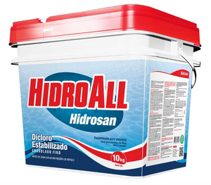 HidroAll Balde cloro granulado Hidrosan Plus HidroAll - 10 kg