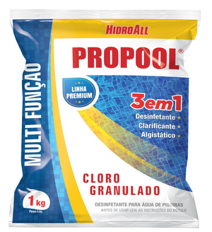 HidroAll Cloro granulado Propool 1 Kg
