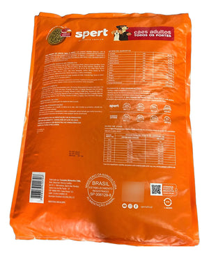 Ração Spert Cães Adultos Carne E Arroz Todos Os Portes 15kg