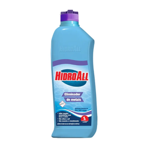 Eliminador De Metais Para Piscinas 1 Litro Hidroall