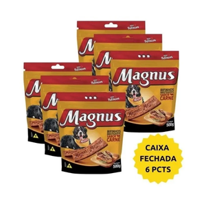 Bifinho Magnus Petisco Mastigáveis Sabor Carne - 3kg