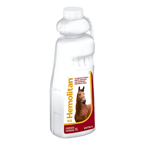 Hemolitan Vetnil Para Equinos 1 Litro