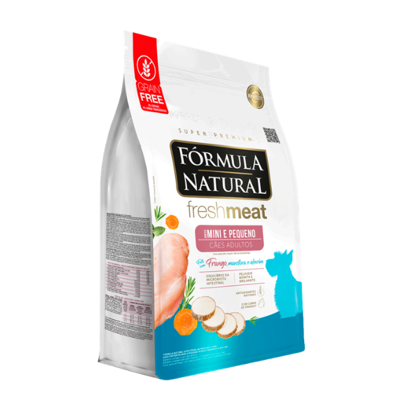 Fórmula Natural Fresh Meat Cães Adultos Mini E Pequeno 2,5kg
