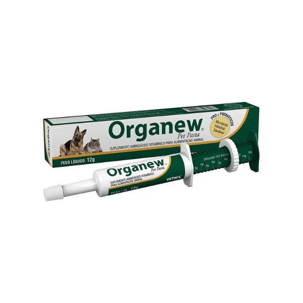Suplemento Organew Pet Pasta 12 G