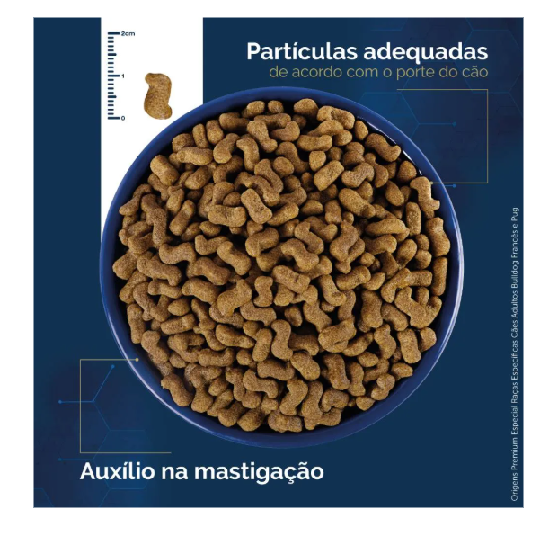 Ração Origens Cães Adultos Raças Específicas Bulldog Francês e Pug 10,1 kg