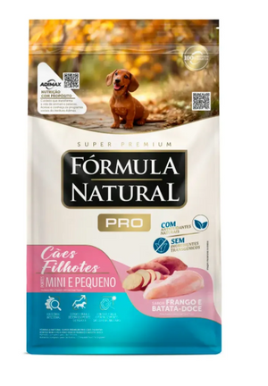 Ração Fórmula Natural Pro Cães Filhotes Mini e Pequeno 2,5 kg