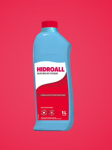 Algicida de Choque Para Piscinas Hidroall 1L