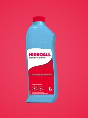 Algicida de Choque Para Piscinas Hidroall 1L