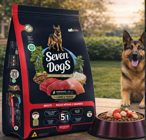 Ração Seven Dogs Cão Adulto Carne Frango 14kg