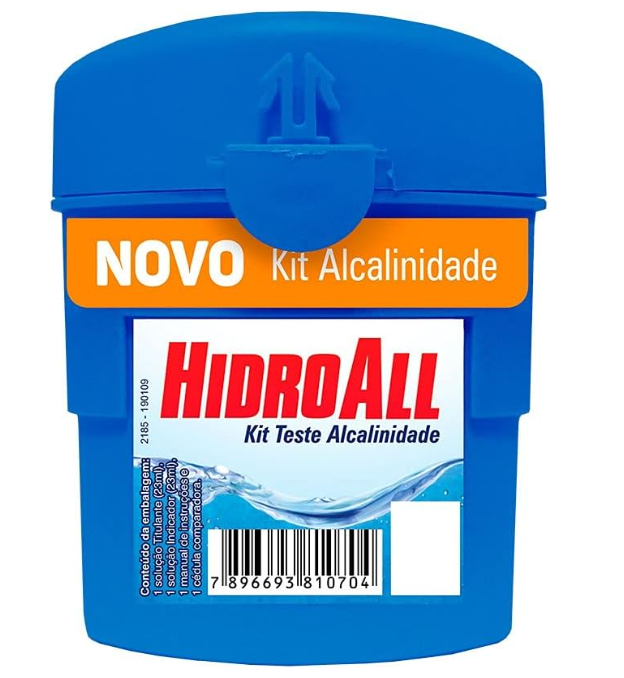 HidroAll Análise Kit Teste Alcalinidade
