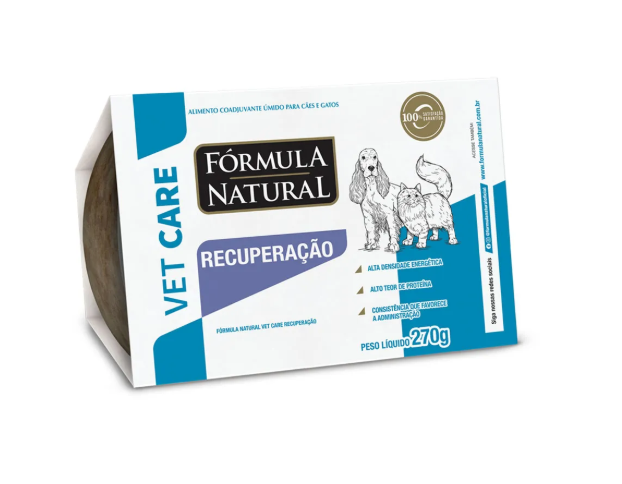 Ração Úmida Fórmula Natural Vet Care Recuperação para Cães e Gatos 270 g